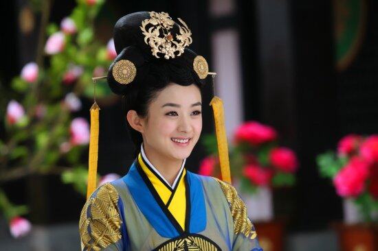 于女郎：趙麗穎 趙麗穎《陸貞傳奇》古裝造型