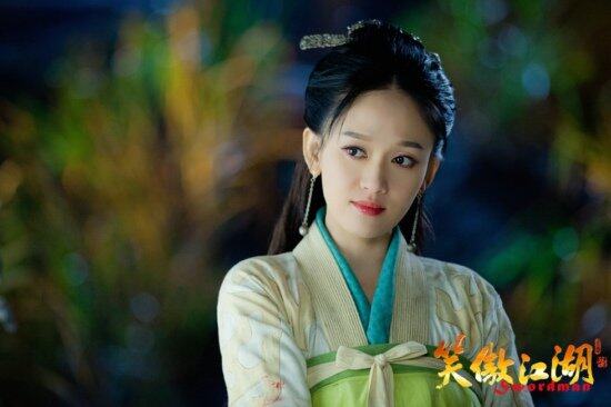 于女郎：陳喬恩 陳喬恩《笑傲江湖》古裝造型