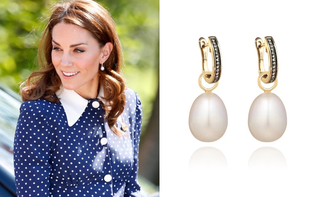 靠它維持優雅感！王妃Kate Middleton最愛佩戴的耳環款式