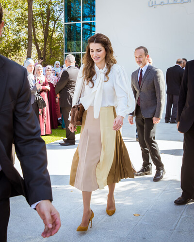 難市變皇后！約旦最美皇后Rania是這樣煉成的！