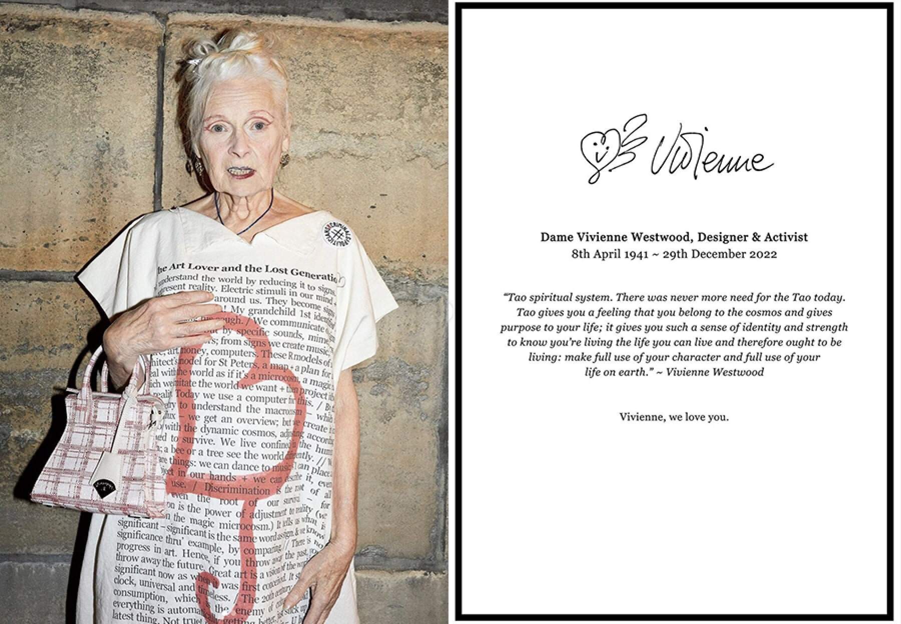 叛逆一生的龐克教母：西太后Vivienne Westwood離世 鐘情龐克文化 愛以時裝訴說社會