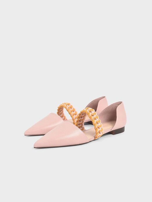 Charles & Keith 繩索編織平底鞋