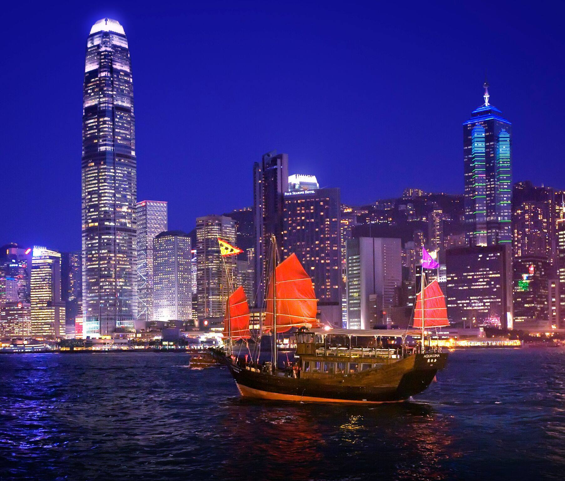 不一樣的拍拖好去處！Aqua Luna帆船遊香港⛵️在海上享受日落+美食