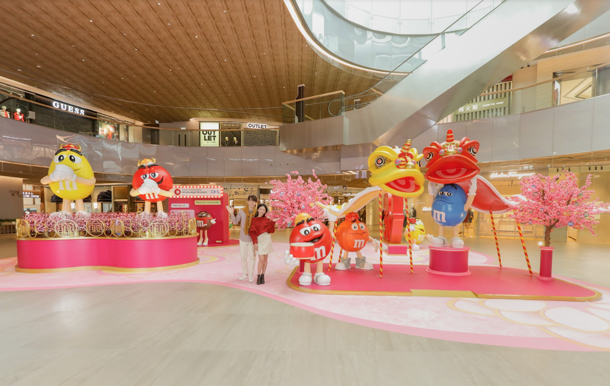 2021新年好去處｜東薈城名店倉M&M’s「豆」趣新春遊樂園必去打卡位