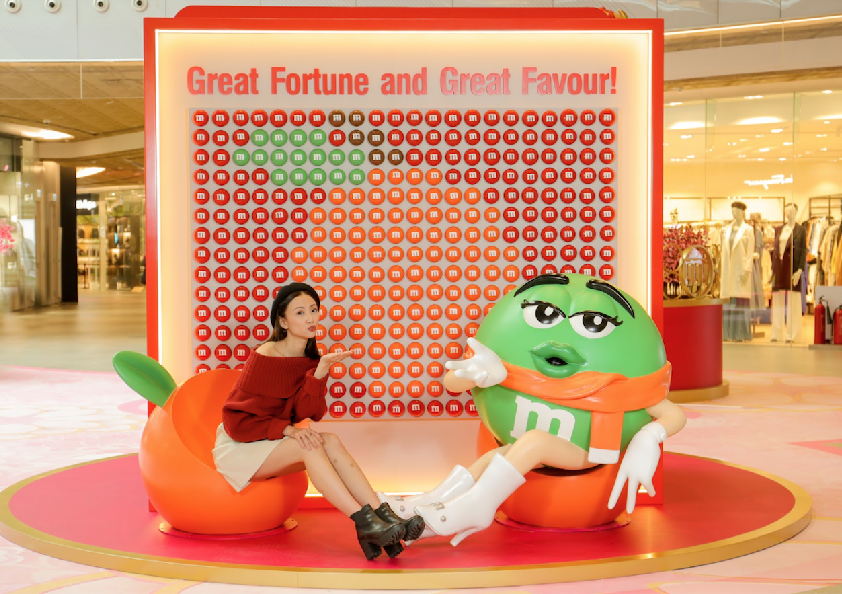 2021新年好去處｜M&M’s 80週年@東薈城名店倉 利是「豆」來 「豆」趣新春遊樂園六