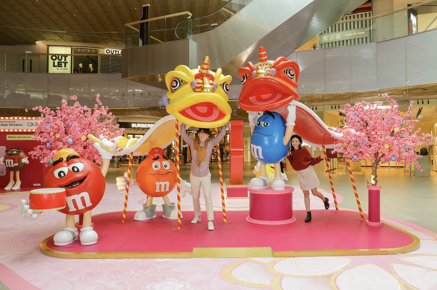2021新年好去處｜M&M’s 80週年@東薈城名店倉 利是「豆」來 「豆」趣新春遊樂園六