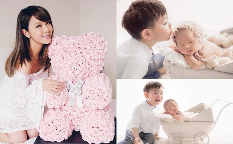 ▲Ella 與仔仔BéBé G和囡囡BéBé A ▲Ella 與仔仔BéBé G和囡囡BéBé A