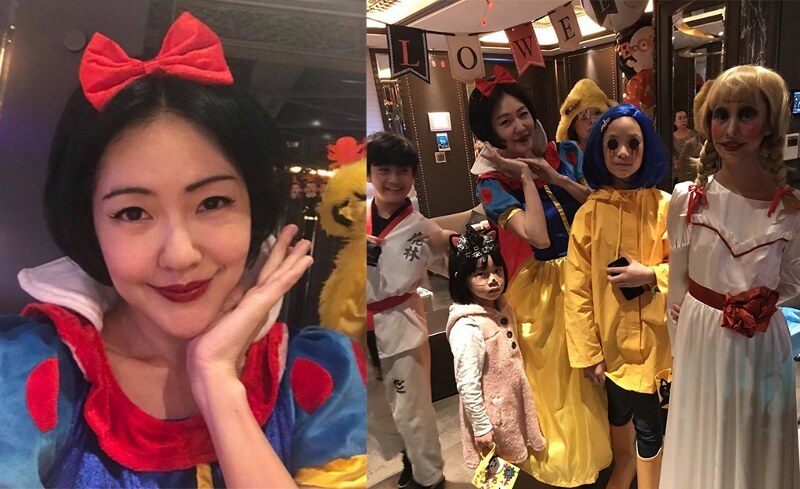 小S跟三個女兒 2017年萬聖節打扮 小S跟三個女兒 2017年萬聖節打扮