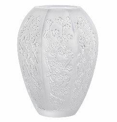 LALIQUE Medium Crystal Sakura Vase (14cm)