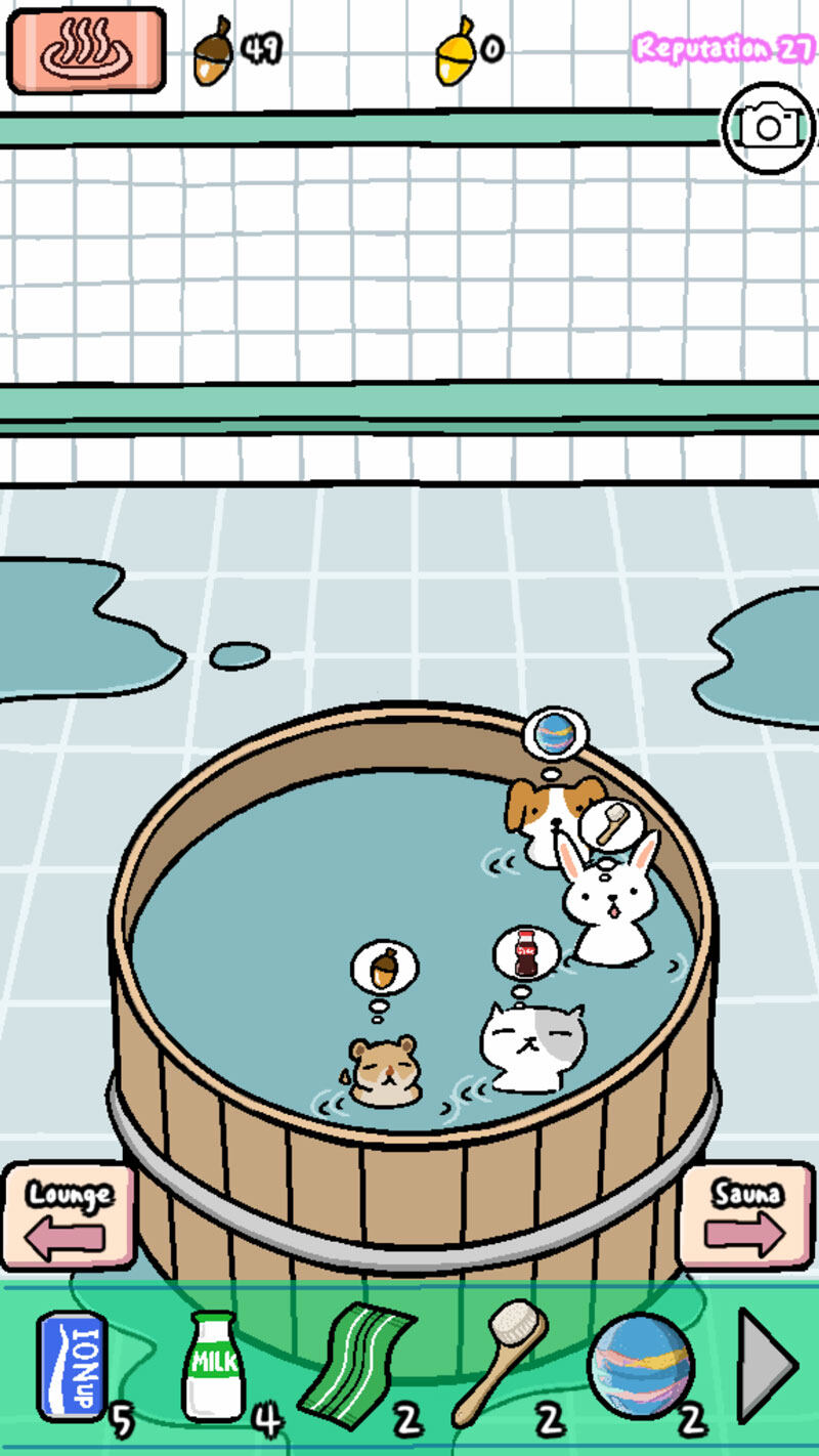 【攻略】旅行青蛙對手！Animal Hot Springs打理動物溫泉澡堂，同樣佛系＋治癒！