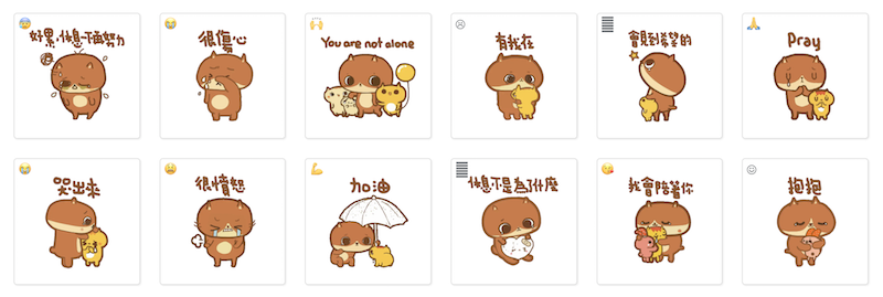 香港Signal App Sticker 下載懶人包｜大大與小妹、Pepe、Kakao 等10大人氣推介！