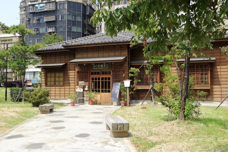 木造小屋充滿日式風情