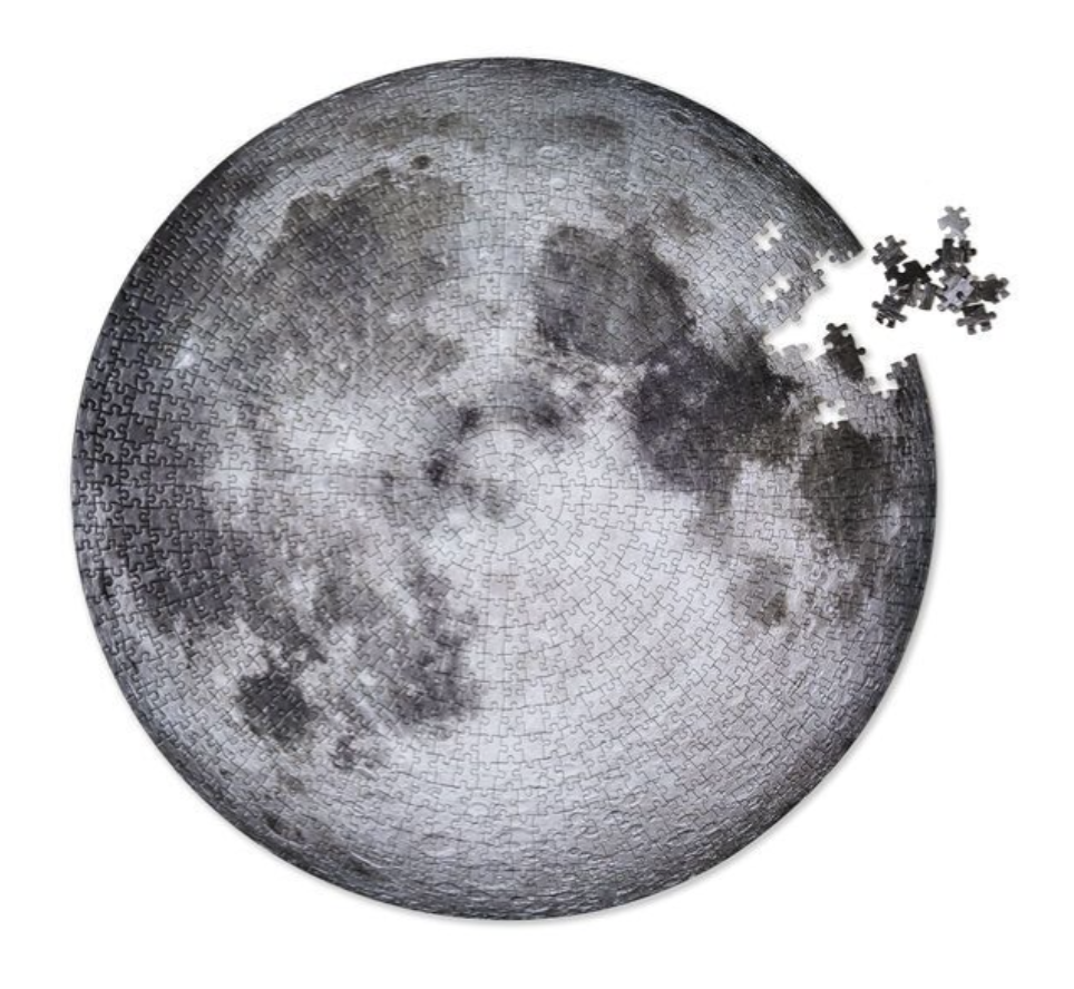 The Moon Jigsaw Puzzle - 1,000 Pieces