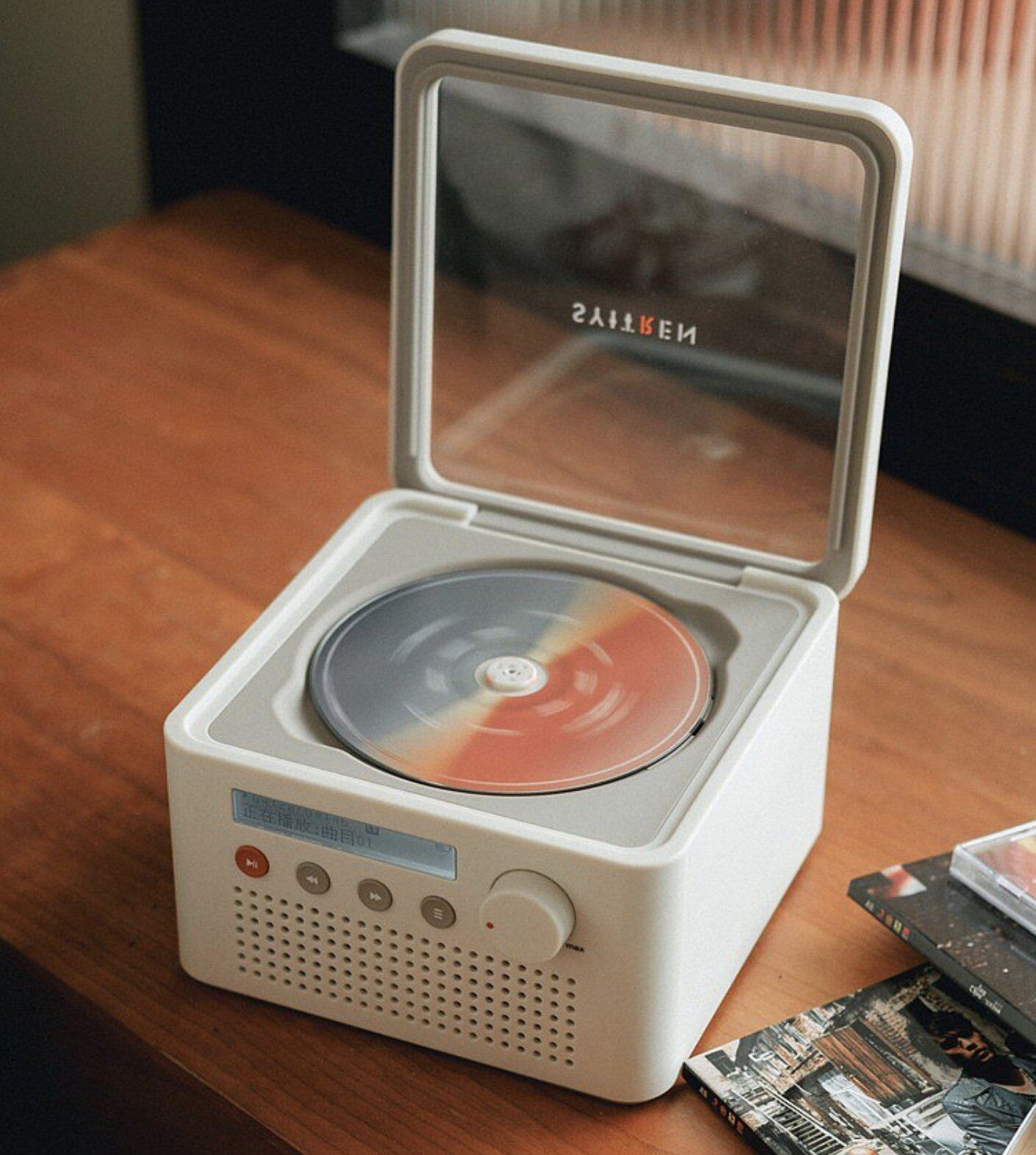 R200 CD播放機（復古白）