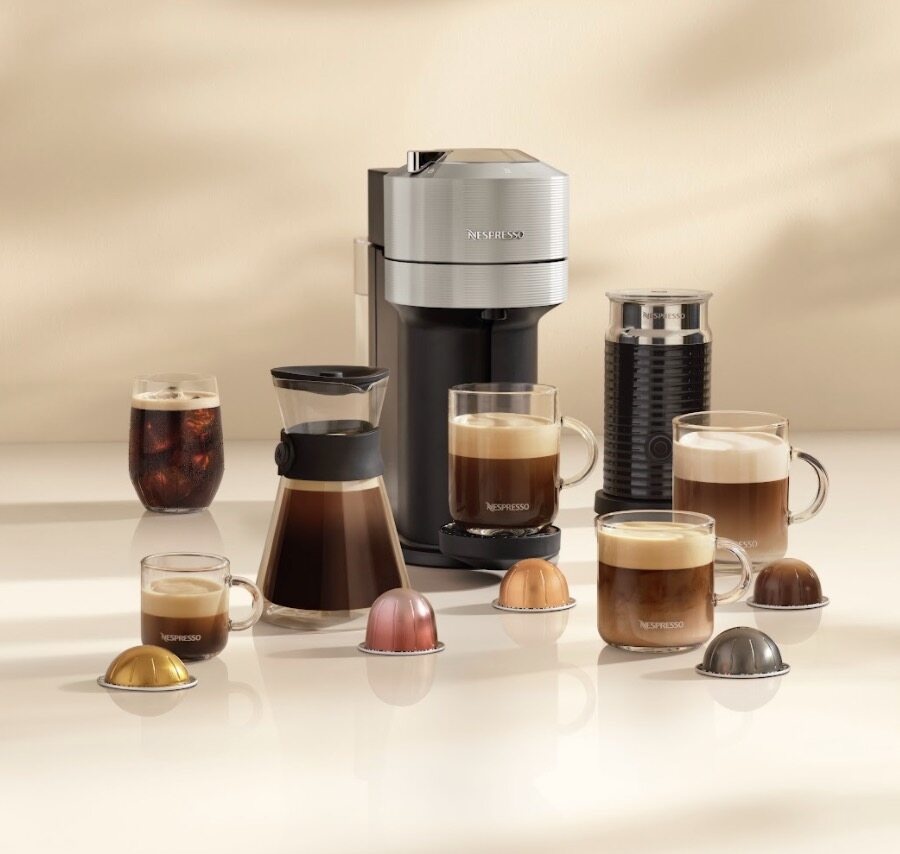 找出你的咖啡人格！Nespresso全新Vertuo馥旋系列：33款不同口味、一按即沖完美咖啡