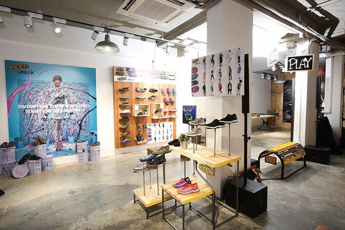 KEEN, pop up store, 運動時尚, 限定