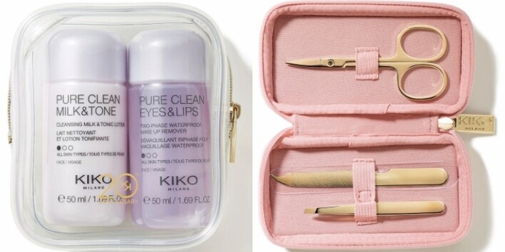 Kiko Milano Mini Divas Pure Clean Milk & Tone ＆ Pure Clean Eyes & Lips